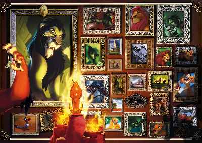  Puzzle Ravensburger Villanos Disney: Scar (1000 piezas)