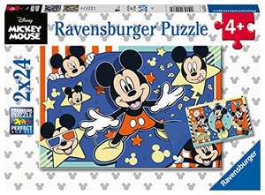 Ravensburger Puzzle Mickey Mouse (2 x 24 piezas)