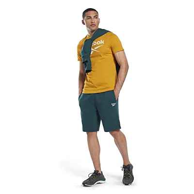Reebok Pantalón Corto Marca Modelo RI Left Leg Logo Short