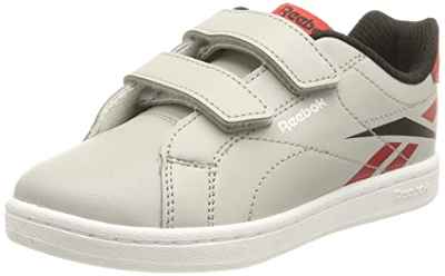 Reebok RBK Royal Complete CLN Alt 2.0, Zapatillas, Gris (Pure Grey 2/Core Black/Vector Red), 30 EU