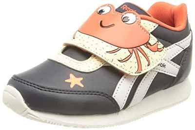 Reebok Royal Classic Jogger 2, Zapatillas, Vector Navy/Dynamic Red/Pale Yellow, 21.5 EU