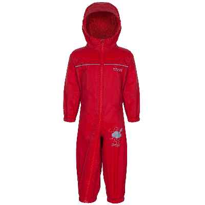 Regatta Children's Puddle IV - Mono infantil impermeable, Niños, color Pepper, 60-72  meses(116 EU)