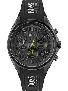 Reloj BOSS Cronógrafo de Cuarzo para hombre con Correa en silicona Negro - 1513859