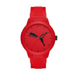 Reloj Puma 42 mm con correa de poliuretano. 3 colores