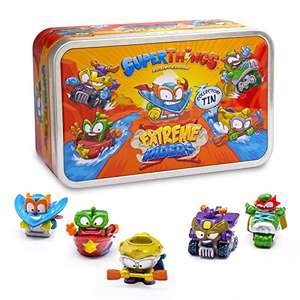 Rivals of Kaboom 8431618020005 Tin Extreme Riders, 5 Superthings exclusivos con efecto metalizado