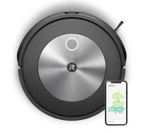 Robot Aspirador con conexión Wi-Fi Roomba j7 con Dos cepillos de Goma multisuperficie