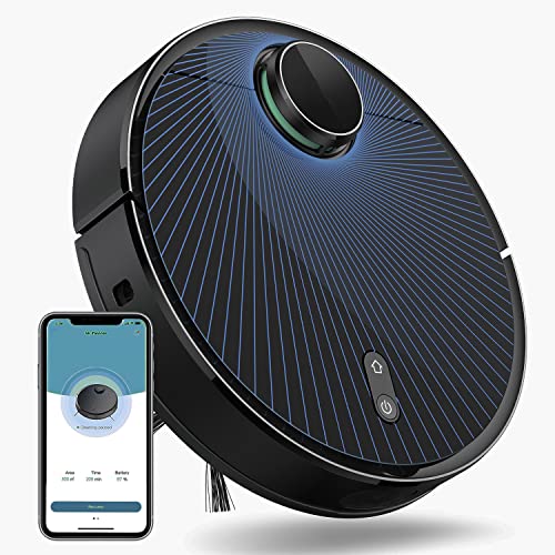 Robot aspirador con sensor láser 