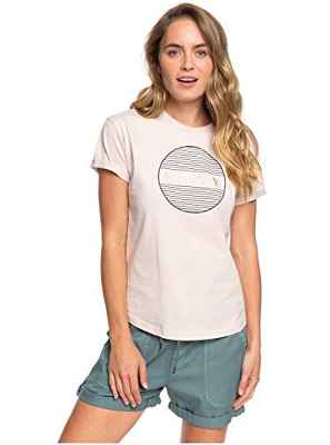 Roxy Epic Afternoon - Camiseta Para Mujer Camiseta, Mujer, peach blush, XL