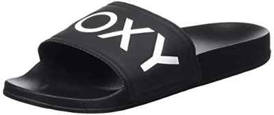 Roxy Slippy, Zapatos de Playa y Piscina para Mujer, Negro (Black FG BFG), 39 EU