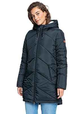 Roxy Storm Warning - Abrigo que Repele el Agua - Mujer - M - Negro
