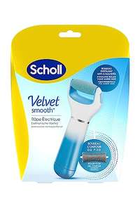 Scholl Velvet Smooth with Marine Minerals - Aparato de pedicura eléctrico, elimina las callosidades, Color Azul (versión alemana)