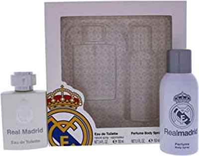 Set Real Madrid Eau de Toilette +Spray de Cuerpo