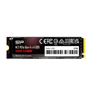 Silicon Power 2TB NVMe 4.0 Gen4 PCIe M.2 SSD TLC R/W 5.000MB/s