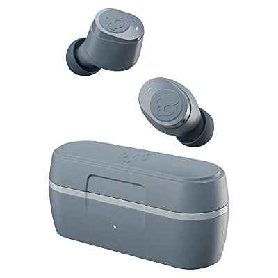 Skullcandy Jib - Auriculares in-Ear Bluetooth 5.0, inalámbricos, Impermeables, con 22 Horas de autonomía, Color Gris