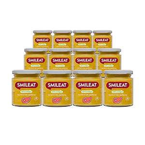 Smileat Tarrito de Ternera con verduras - 230 gr - [Pack de 12. Unidad 1'29€]