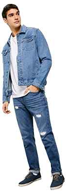 Springfield 1755300 Pantalones Vaqueros, Medium_Blue, 34 para Hombre