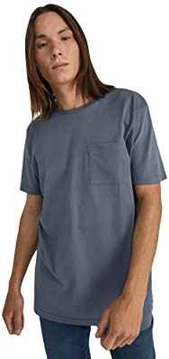 Springfield Camiseta, Camiseta Hombre, Azul Medio (Medium Blue), M