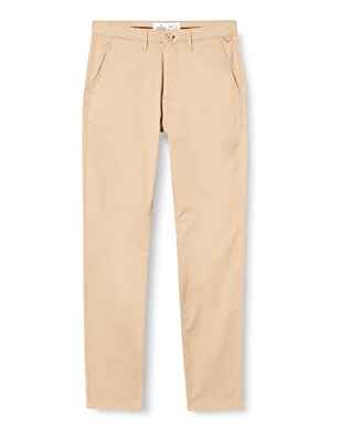 Springfield Chino Slim Pantalones, Beige, 44 para Hombre