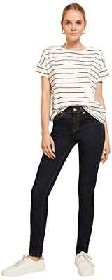 Springfield Jeans Slim Lavado Sostenible, Jeans Mujer, Azul Claro (Light Blue), 34