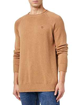 Springfield Jersey, Suéter Hombre, Marrón Claro (Light Brown), M