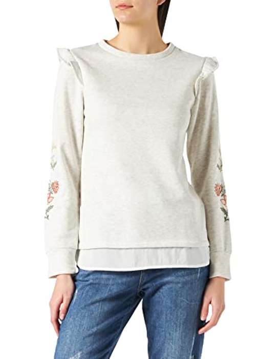 Springfield Sudadera Flores Mangas