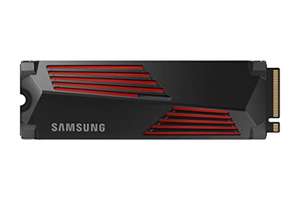SSD Interno Samsung 990 PRO 2TB PCIe 4.0 (hasta 7,450MB/s) NVMe M.2 (2280) con disipador