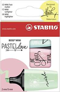 STABILO BOSS MINI PASTELlove ( 3 unidades)