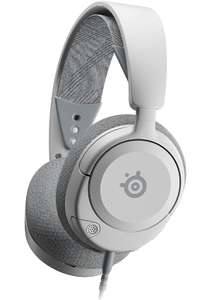 SteelSeries Arctis Nova 1 -Controladores Hi-Fi-Audio espacial 360°-Almohadillas de espuma con memoria-colores : negro y blanco