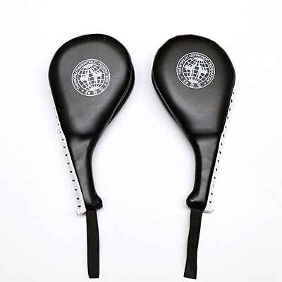 SUNERLORY 1PC Kick Target Pad Practica Velocidad Interior Duradera al Aire Libre con Correa para la muñeca Principiante Entrenamiento Ayuda Ejercicio Ejercicio Taekwondo Fuerza