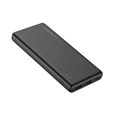 Svartgoti Power Bank, Tipo C Triple 3.4A de Alta Velocidad 10000mAh Bateria Externa, Cargador Portatil Móvil con Linterna Compatible para iPhone 13 12 11 Samsung S21 S20 iPad Tablets y más