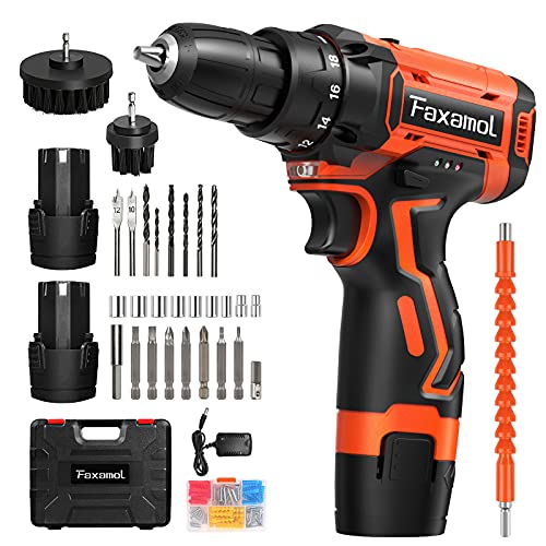 Taladro atornillador con accesorios 