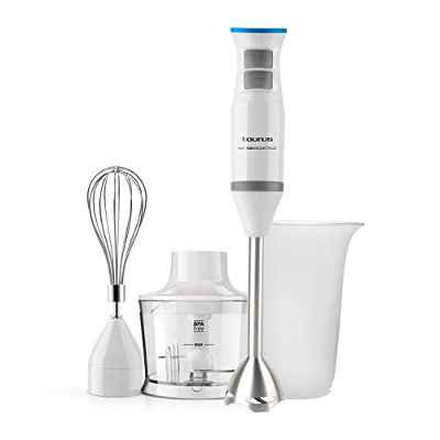 Taurus BAPI 1000 Rocket Plus INOX Batidora de mano, W, Plástico, Acero Inoxidable