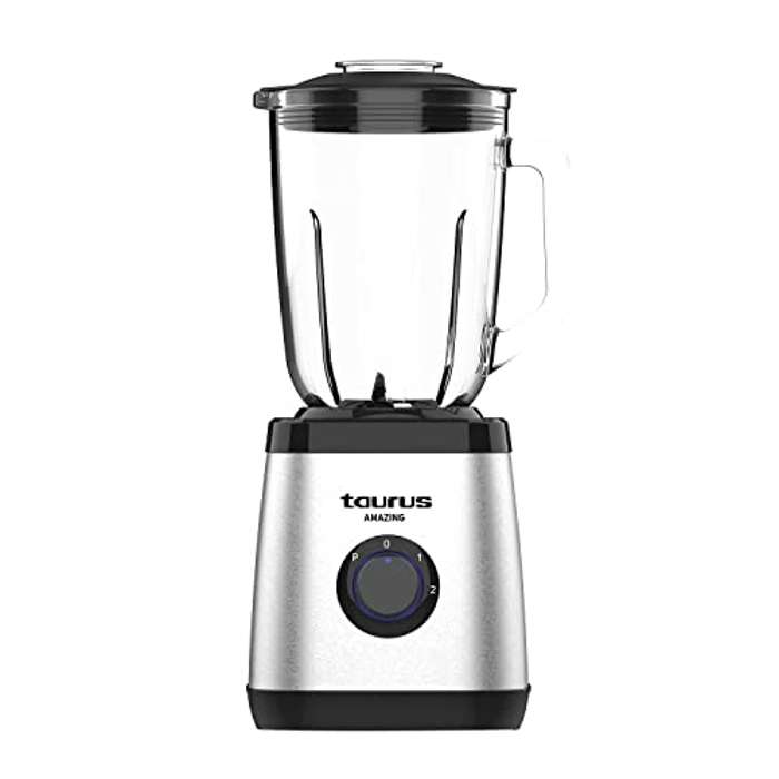 Taurus Batidora de vaso 1500W, capacidad de 1.5L