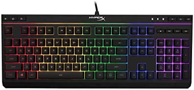 Teclado de membrana HyperX Alloy Core RGB