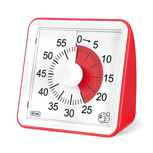Temporizador de cocina visual de 60 minutos 
