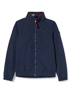 Tommy Hilfiger Essential Jacket Chaqueta, Twilight Navy, 9 Meses para Niños