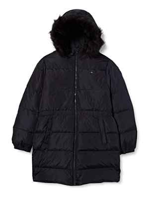 Tommy Hilfiger Long Waisted Down Coat Abrigos de plumón, Desert Sky, 14 Years para Niñas