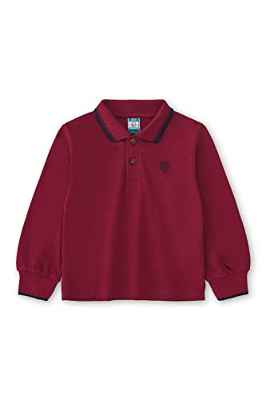 Top Top CRASTES Camisa de Polo, Rojo, 7-8 años para Niños