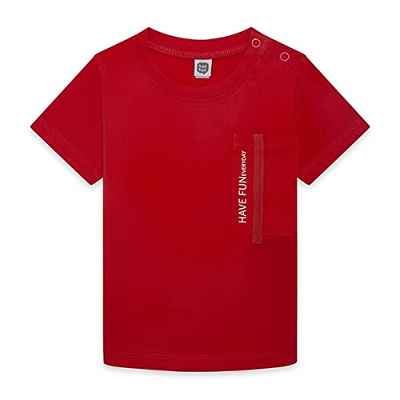 Tuc Tuc BASICOS Baby S22 Camiseta, Rojo, 18M para Bebés