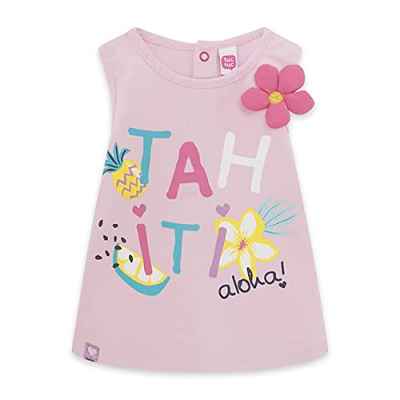 Tuc Tuc Tahiti Camiseta, Rosa, 3A para Bebés