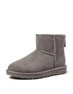 UGG Classic Mini II, Botas clásicas Mujer, Gris (Grey), 39 EU