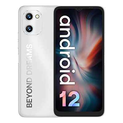 UMIDIGI Teléfono Móvil Libres C1 MAX Android 12 Smartphone Pantalla HD+ de 6.52" 5150mAh Batería Cámara Trasera de 50 MP con IA 6GB+128GB(Ampliable 256GB) Desbloqueo Facial/Dual SIM/GPS