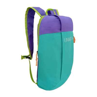 UNAKITA Mochila Pequeña Hombre Mujer - 10 L Mochila Ligera para Excursiones, Senderismo, Deportes, Gimnasio, Bolsa de Viaje. (Verde)