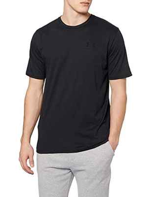 Under Armour Sportstyle Left Chest, Camiseta Hombre, Negro (Black / Black) , S