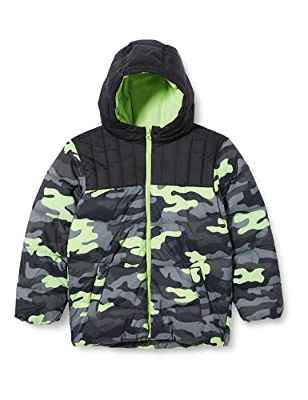 United Colors of Benetton Chaleco 2DFVCN00N, Fantasía Militar 60F, 160 para Niños