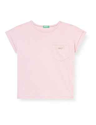 United Colors of Benetton T-Shirt 3I1XC101N Camiseta, Lila 0k3, 140 cm para Niñas