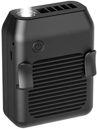 Ventilador con linterna LED