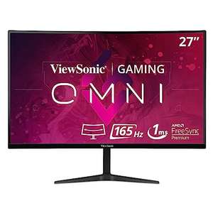 ViewSonic VX2718-2KPC-MHD (27” QHD[2560x1440] VA | 165Hz 1ms | Curvo 1500R | 250 nits | sRGB 102% | HDMI 2.0, DP 1.4, 3.5mm | Altavoces)