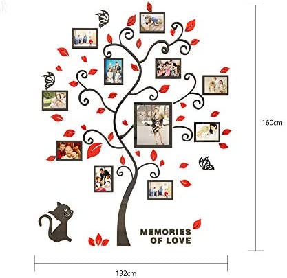 Vinilo decorativo forma de árbol 