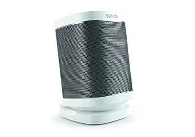 Vogel's SOUND 4113 Soporte de mesa para altavoces Sonos One (SL), Play:1 y Sonos Five, Inclinable hasta 10º, Giratorio 360º, Blanco